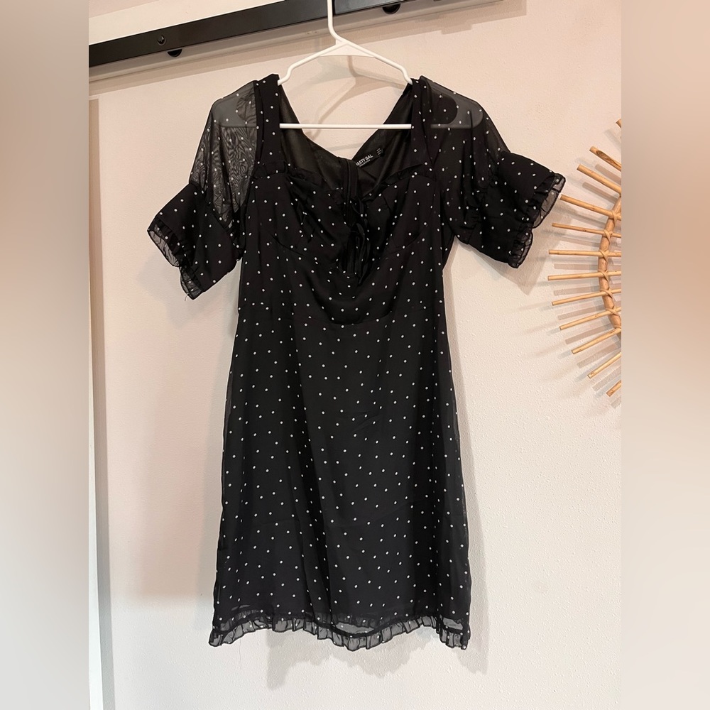 Womens size 8 black Nasty Gal dress